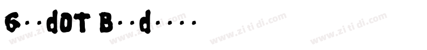 GoodOT Bold字体转换